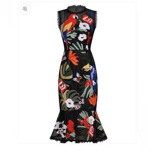 Tropical Mermaid Dress